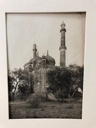 Asafi Masjid Mosque At Lucknow, India Black & White Photograph - #S8-F
