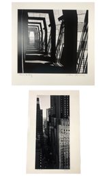 Manhattan Cityscape Black & White Photographs, Signed - #S28-2R