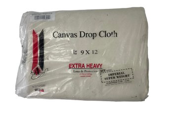Extra Heavy 9X12 Canvas Drop Cloth By Ace Drop Cloth Co. (Made In USA) - #S1-FL
