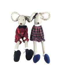 Queenwest Trading Company 3-Foot Tall Plush Christmas Mice - #S8-5