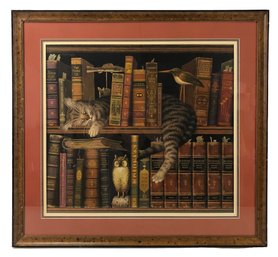 Signed Charles Wysocki 'Frederick The Literate' Limited Edition Lithograph, No. 4690/6500 - #RBW-W