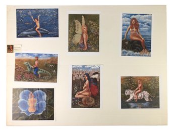 Collection Of Animal, Fairy & Merpeople Art Prints By Marissa Morales Cawthorne - #S12-2