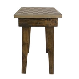 Decorative Checkerboard / Chess Side Table - #S16-5