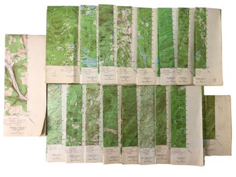 Vintage Northern New York State Topographical Maps (1949-1957) - #S16-4