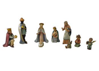 Vintage Goebel 9-Piece Nativity Set, Made In Germany - #S17-3