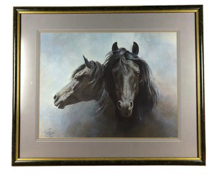 Signed Fred Stone 'The Black Stallion' Limited Edition Print No. 232/1500 - #BR-7