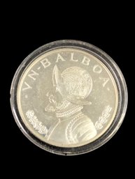 1971 VN Balboa Republic Of Panama Silver Coin - #3