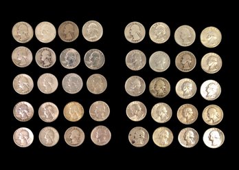 Roll Of Silver Quarters (Years: 1932-1964) - #5
