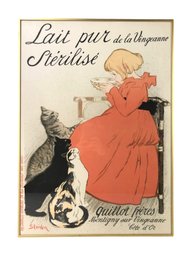 Theophile Alexandre Steinlen 'Lait Pur Sterilise De La Vingeanne' Poster - #RBW-F