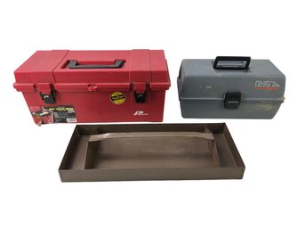 Metal Tool Caddy, Tool Boxes By Flambeau & Plano - #S6-1
