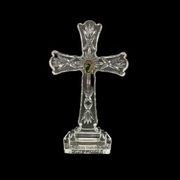 Waterford Crystal Standing Cross With Original Box - #S10-3