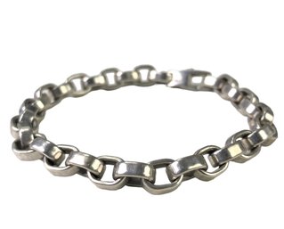 Sterling Silver Chain Link Bracelet - #JC-B