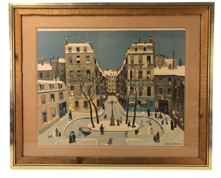 'La Place De Furstenberg' Framed Art Print By Michael Delacroix - #2