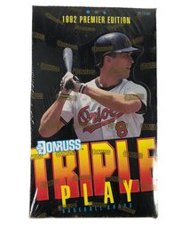 1992 Donruss Premier Edition Triple Play MLB Baseball Cards (FACTORY SEALED) - #S2-2