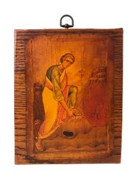 Moses And The Burning Bush, Exodus 3:1 Wall Plaque - #RBW-W
