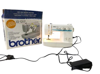 Brother LS-1217 Mechanical Sewing Machine With Original Box - #S23-5