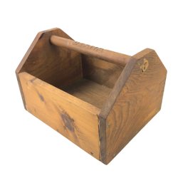 Vintage Wood Tool Caddy - #S15-2