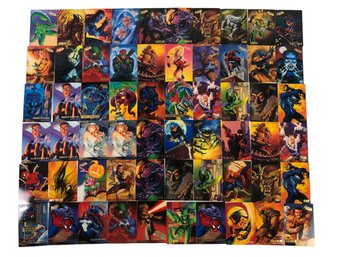 Large Collection Of Fleer Ultra Spiderman Trading Cards - #FS-5