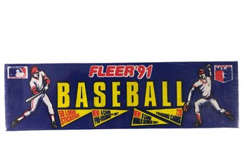 1991 Fleer MLB Baseball Card Set (FACTORY SEALED) - #S1-5