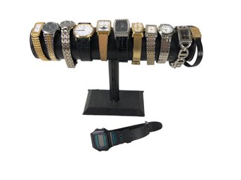 Collection Of Wristwatches: Gruen, Seiko, Citizen, Timex & More - #S18-3