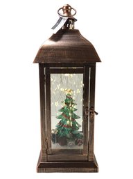 Scott Living 18-Inch Holiday Lantern With Cascading Fairy Lights-Christmas Tree (NEW WITH TAGS) - #S19-4