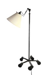 Adjustable Wheeled Floor Lamp, WORKS - #FF