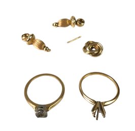 Collection Of 14K Gold Scrap Jewelry - #JC-B