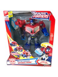 2007 Transformers Animated Supreme Roll Out Command Optimus Prime, FACTORY SEALED - #S3-5