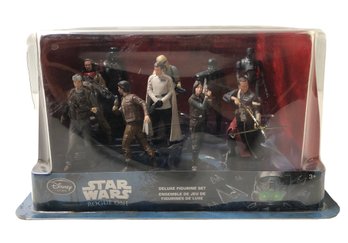 Disney Store Star Wars 2016 Rogue One Deluxe Figurine Figure Set - #S1-4