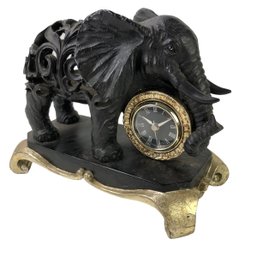 Elephant Mantel Clock By The Bombay Company - #S6-3