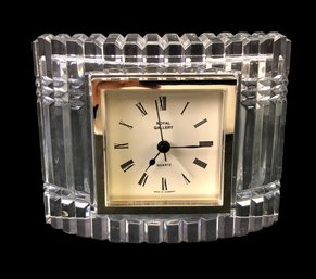 Royal Gallery German Clock With French Lead Crystal Case - #S12-2