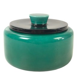 Vintage Paul Milet Sevres Ceramic Vanity Jar, Made In France - #FS-6