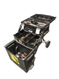 Stanley Fat Max Mobile Work Station / Toolbox With Contents - #BR