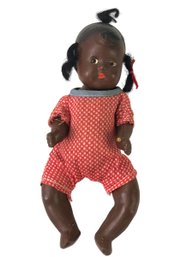 Vintage African American Composition Doll - #S1-4