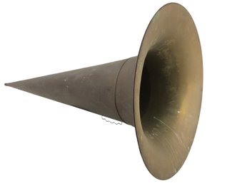 Antique Brass Phonograph Horn - #S1-5