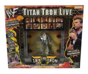 1999 Jakks Pacific WWE WWF Titan Tron Live Entrance Stage Set & Figure - #S2-3
