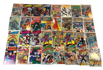 Collection Of 1990s Comic Books: Elongated Man, Fantastic Four, Avengers & More - #S9-4