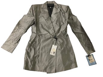 John Richmond Silk Blazer Jacket, Made In Italy (NEW WITH TAGS) - #CR