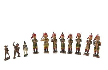 Middle Eastern Hand Painted Marching Band Figures & Toy Soldiers - #S4-2