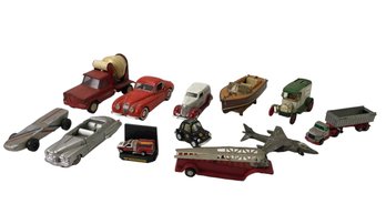 Collection Of Toy Vehicles: Tonka, Matchbox, Jada, ERTL & More - #S22-4