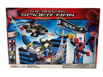 Mega Bloks Amazing Spiderman Oscorp Tower Battle, FACTORY SEALED - #S19-3