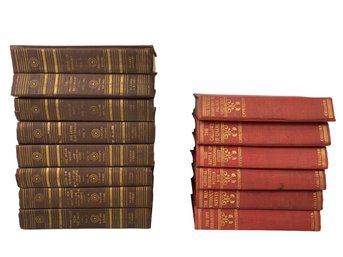 1934 E. Phillips Oppenheim 6-Volume Mystery Set & Rudyard Kipling Short Stories (Volumes 2-9) - #S17-2