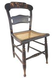 Antique Hitchcock-Style Side Chair - #FF