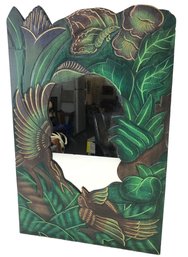 Tropical Jungle Framed Wall Mirror - #A8