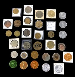 Collection Of Tokens, Commemorative Coins & Movie Prop Replica Coins - #S13-2-3