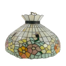 Floral Stained Glass Ceiling Light - #S4-3