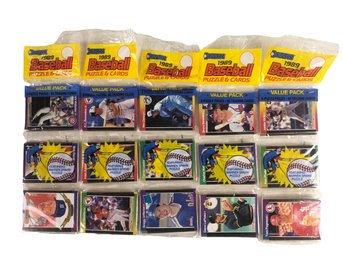 1989 Donruss Rack Packs (NEW, FACTORY SEALED) - #S9-5