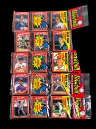 1990 Donruss MLB Baseball Card Rack Packs (NEW, FACTORY SEALED) - #S2-4-4