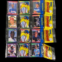 1989 Donruss MLB Baseball Card Rack Packs, (NEW, FACTORY SEALED) - #S9-3-7