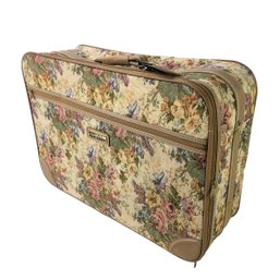Vanderbilt Studio Floral Tapestry Wheeled Suitcase - #S4-4